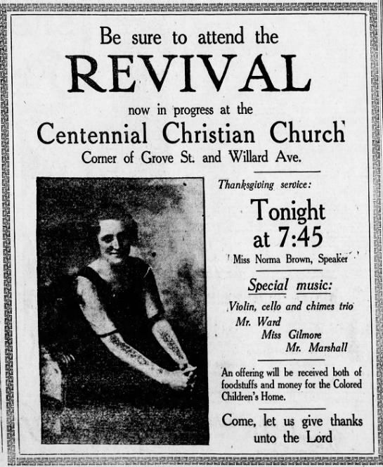 Be sure to attend the Revival